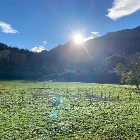 Au Bord Du Gave Apartman Laruns Kültér fotó